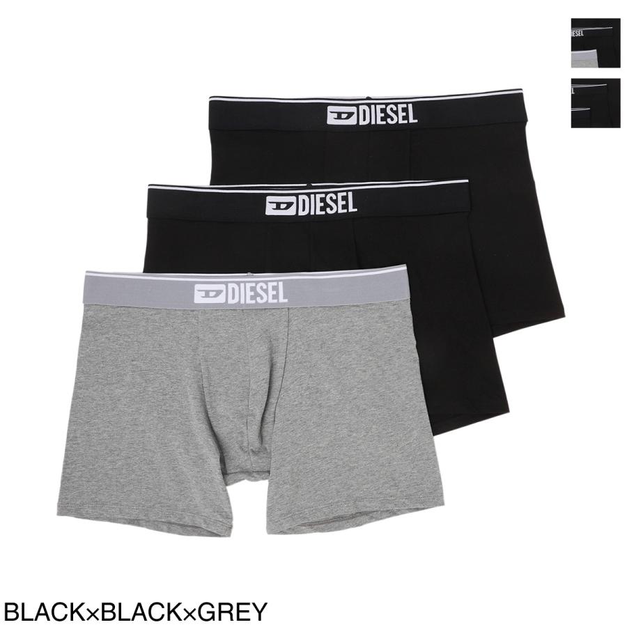 DIESEL（ディーゼル） ボクサーパンツ 3枚セット メンズ 00skme-0gdac