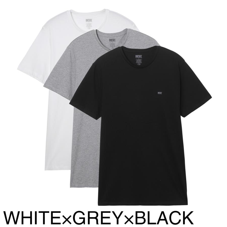 DIESEL（ディーゼル） クルーネック Tシャツ 3枚セット UMTEE