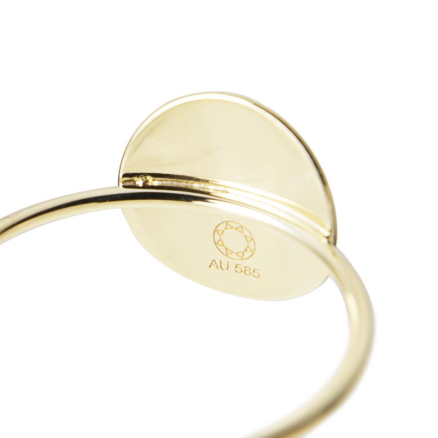 SASKIA DIEZ（サスキアディツ） リング PAILLETTES RING 指輪 ゴールド 