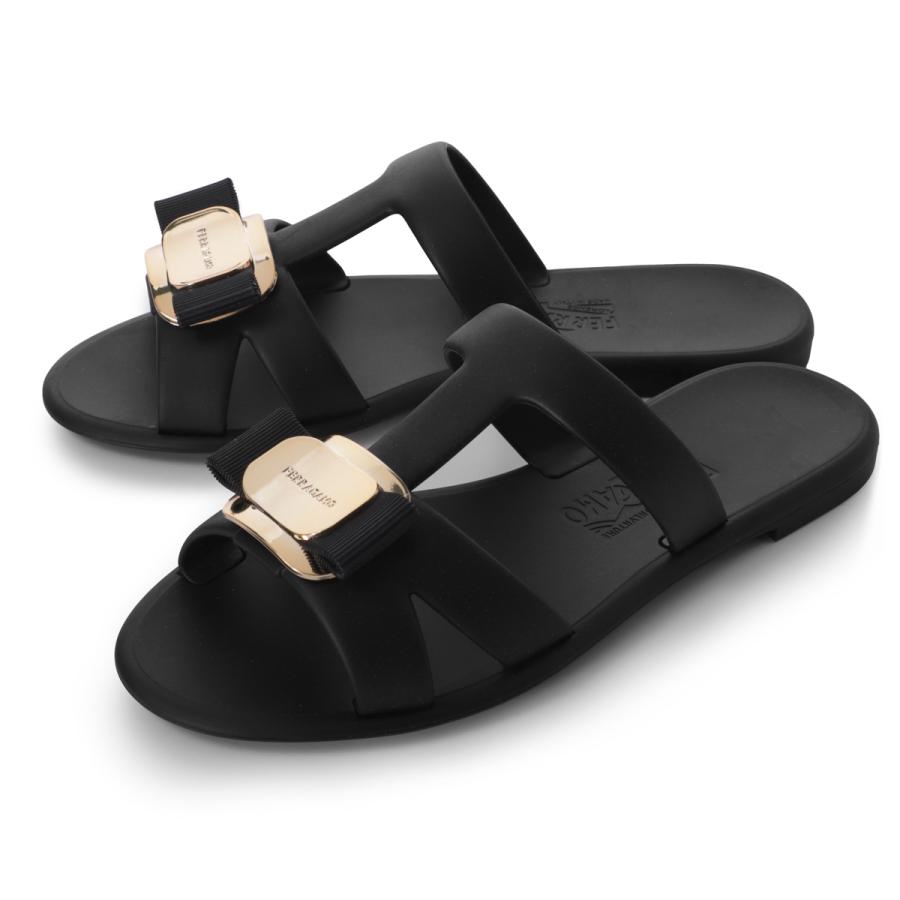 FERRAGAMO（フェラガモ） サンダル NEW VARA PLATE STRAPPY SLIDE