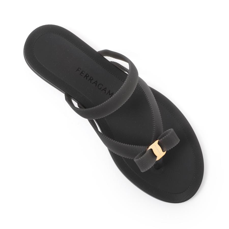 FERRAGAMO（フェラガモ） サンダル ヴァラ リボン ジェリーサンダル