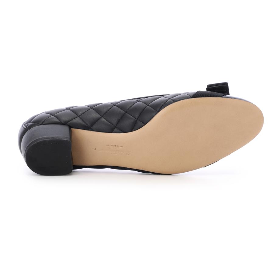 フェラガモ FERRAGAMO パンプス QUILTED VARA PUMP ヴァラ ブラック レディース vara-q-01m832-672114-neroの画像