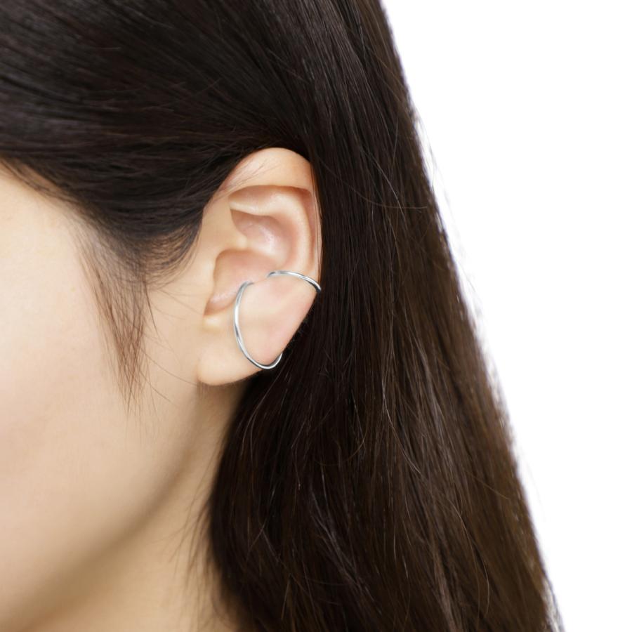 サスキアディツ SASKIA DIEZ イヤーカフ WIRE EARCUFF DOUBLE NO1 