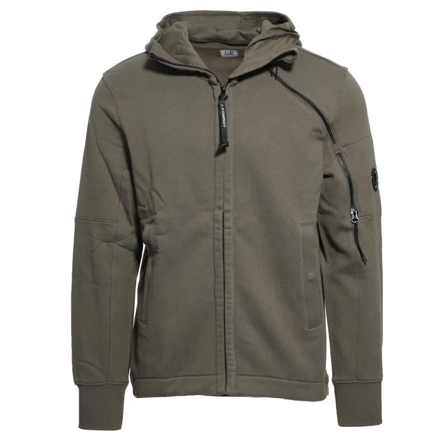 cp company hoodie grey