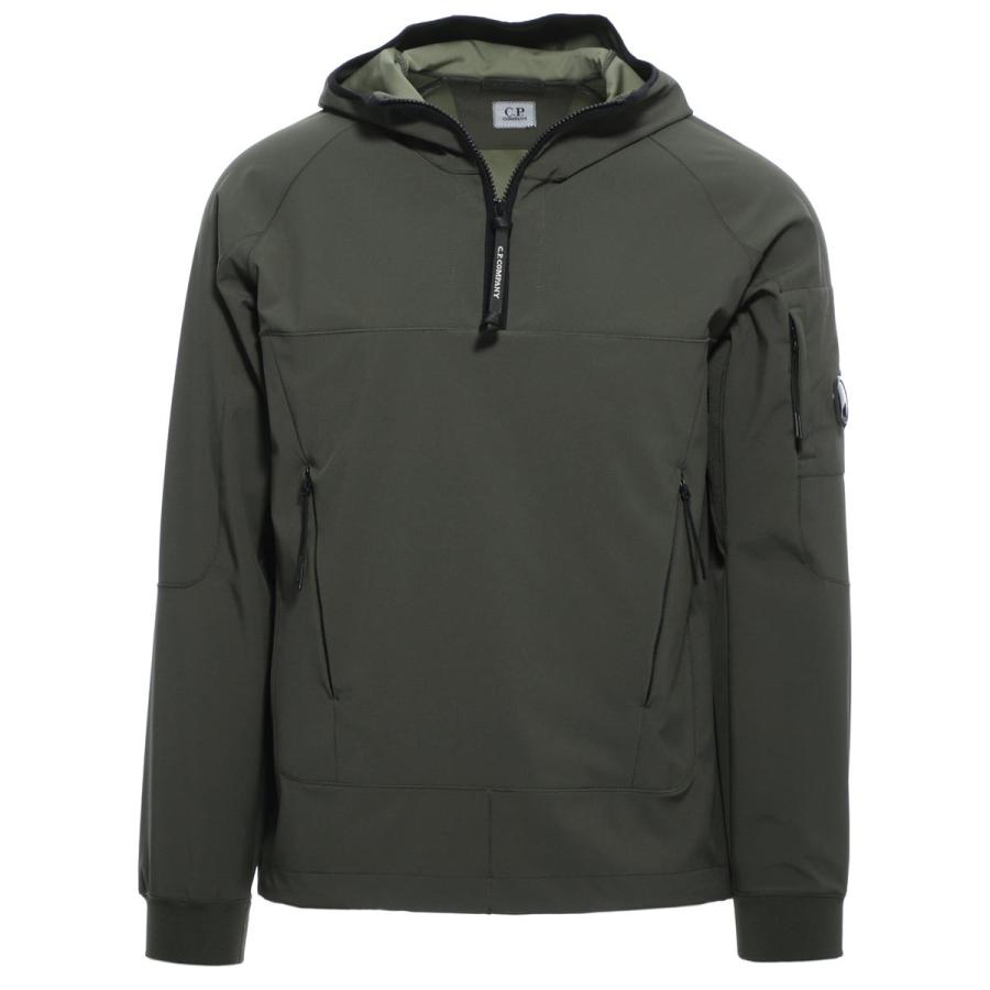 cp company hoodie grey
