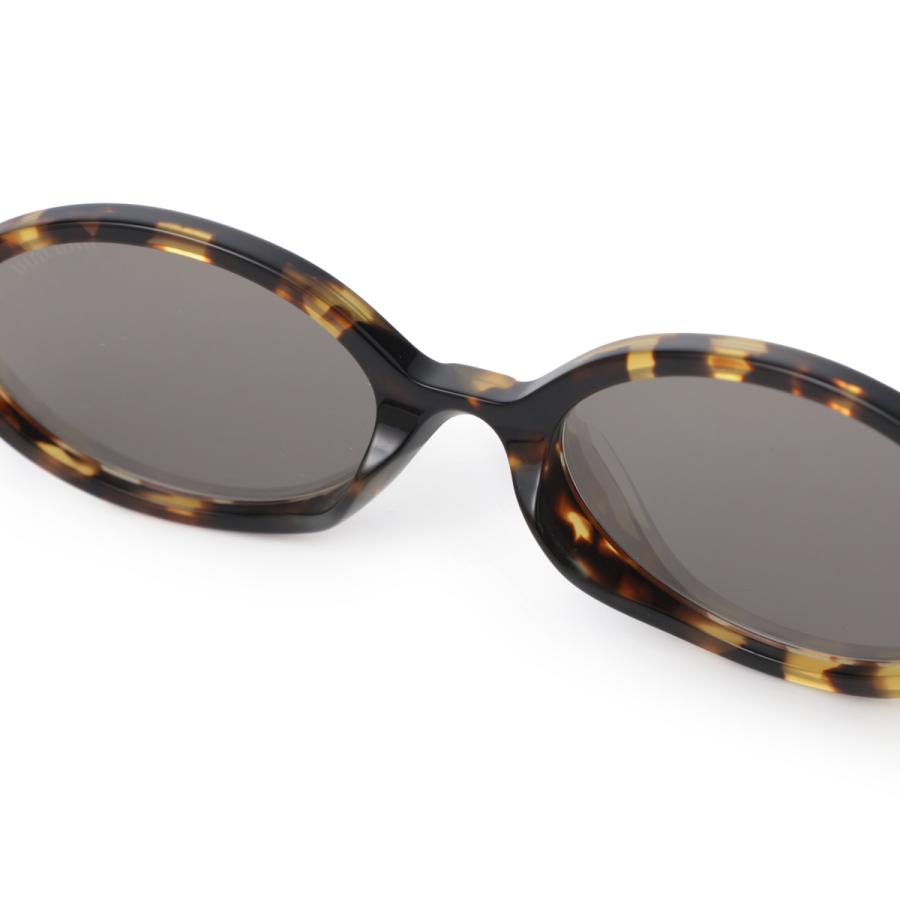 ユ*ア様 miu miu ブラックオーバルサングラス （値下げ可） ミュウミュウ Miu Miu MIUMIU サングラス 0MU 03ZS オーバル