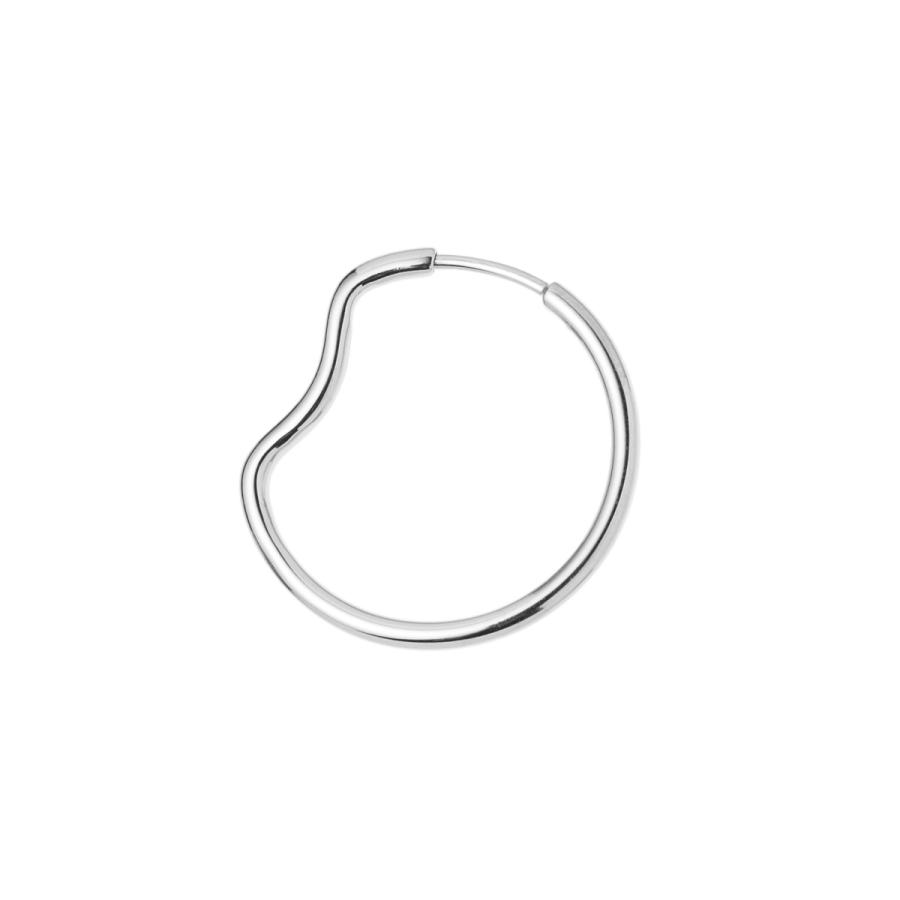 マリア ブラック MARIA BLACK シングルピアス COPENHAGEN 20 HOOP 片耳 シルバー レディース copenhagen-101032ag-20-silverの画像