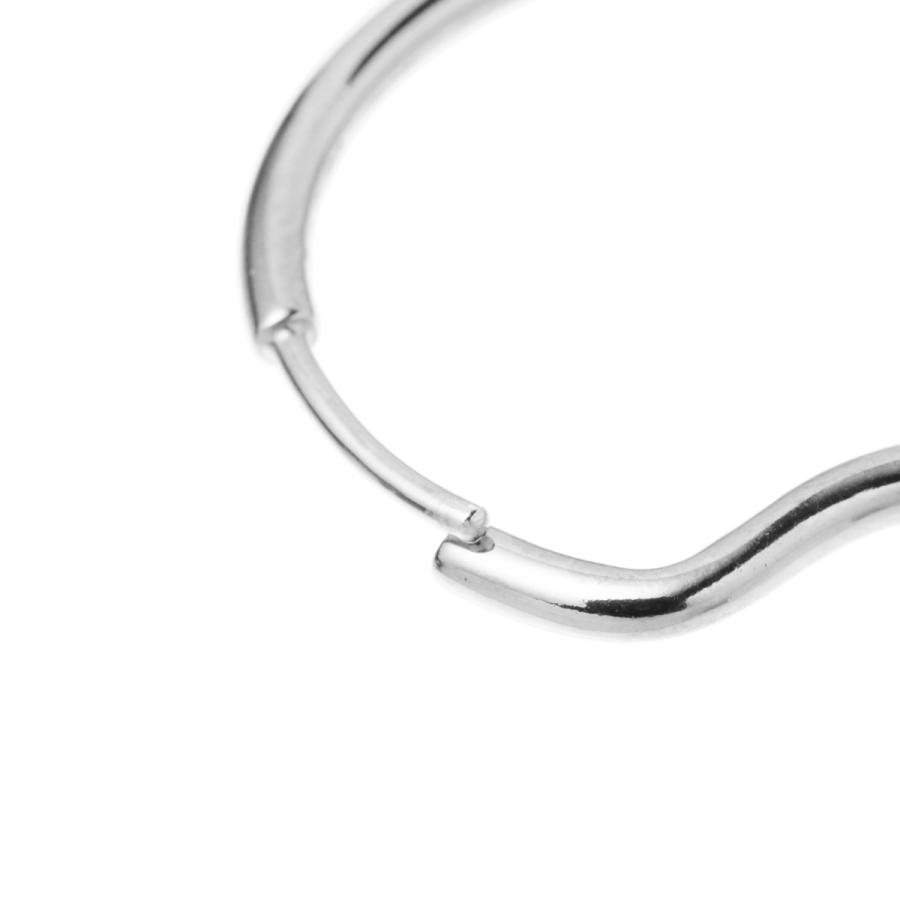 マリア ブラック MARIA BLACK シングルピアス COPENHAGEN 20 HOOP 片耳 シルバー レディース copenhagen-101032ag-20-silverの画像