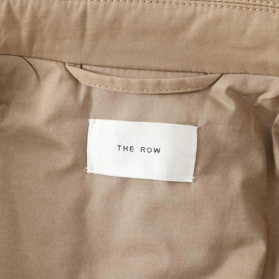 ザ ロウ THE ROW ジップアップ ブルゾン AURELIUS JACKET コットン カシミヤ ジャケット シャツジャケット ベージュ レディース 10154-w3670-sanの画像