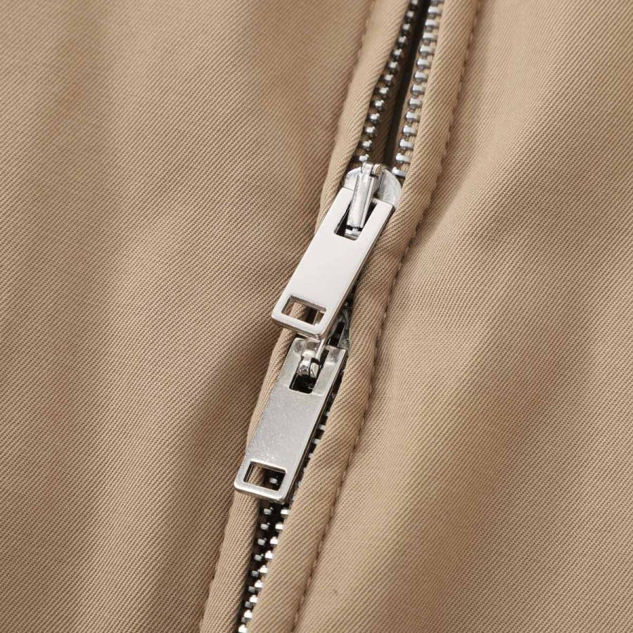 ザ ロウ THE ROW ジップアップ ブルゾン AURELIUS JACKET コットン カシミヤ ジャケット シャツジャケット ベージュ レディース 10154-w3670-sanの画像