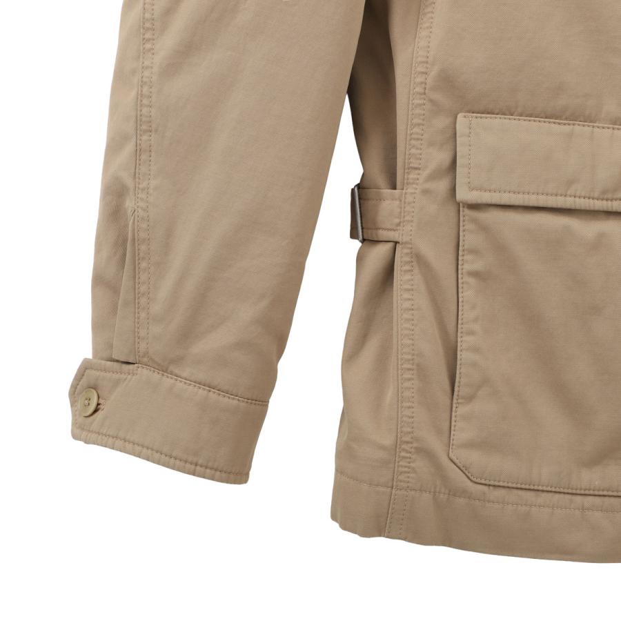ザ ロウ THE ROW ジップアップ ブルゾン AURELIUS JACKET コットン カシミヤ ジャケット シャツジャケット ベージュ レディース 10154-w3670-sanの画像