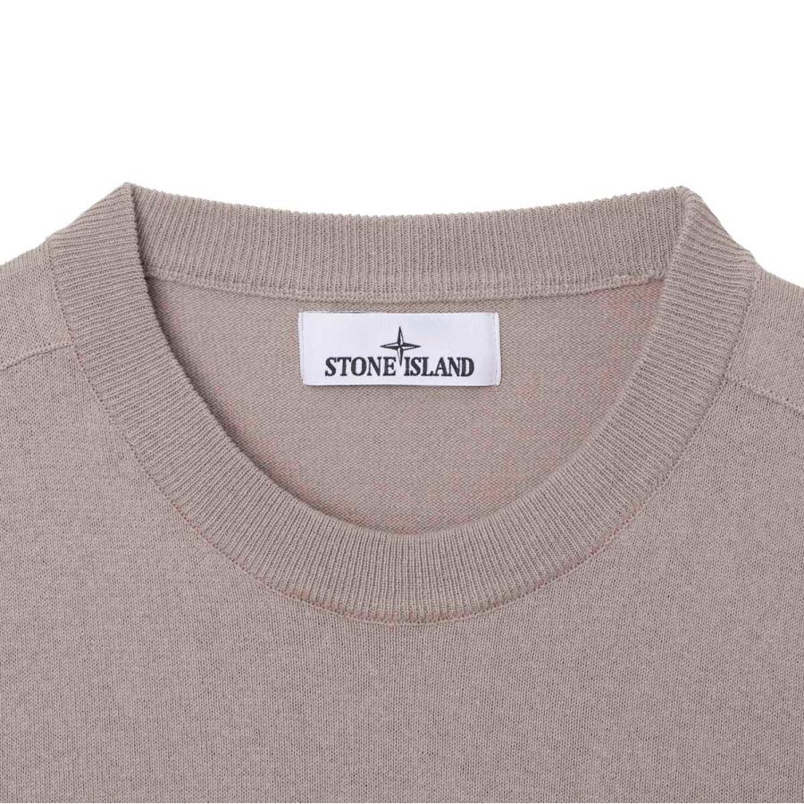 [あす着] ストーンアイランド STONE  クルーネックニット メンズ 532B9 STONE ISLAND（ストーン アイランド） クルーネックニット 532B9