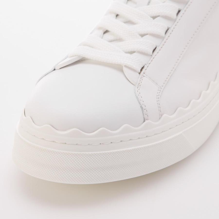 Chloe（クロエ） スニーカー LAUREN ホワイト レディース chc19s10842 