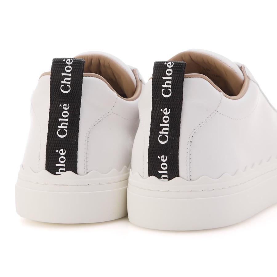 Chloe（クロエ） スニーカー LAUREN ホワイト レディース chc19s10842 