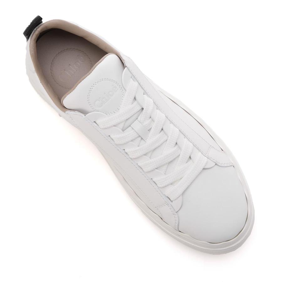 Chloe（クロエ） スニーカー LAUREN ホワイト レディース chc19s10842 