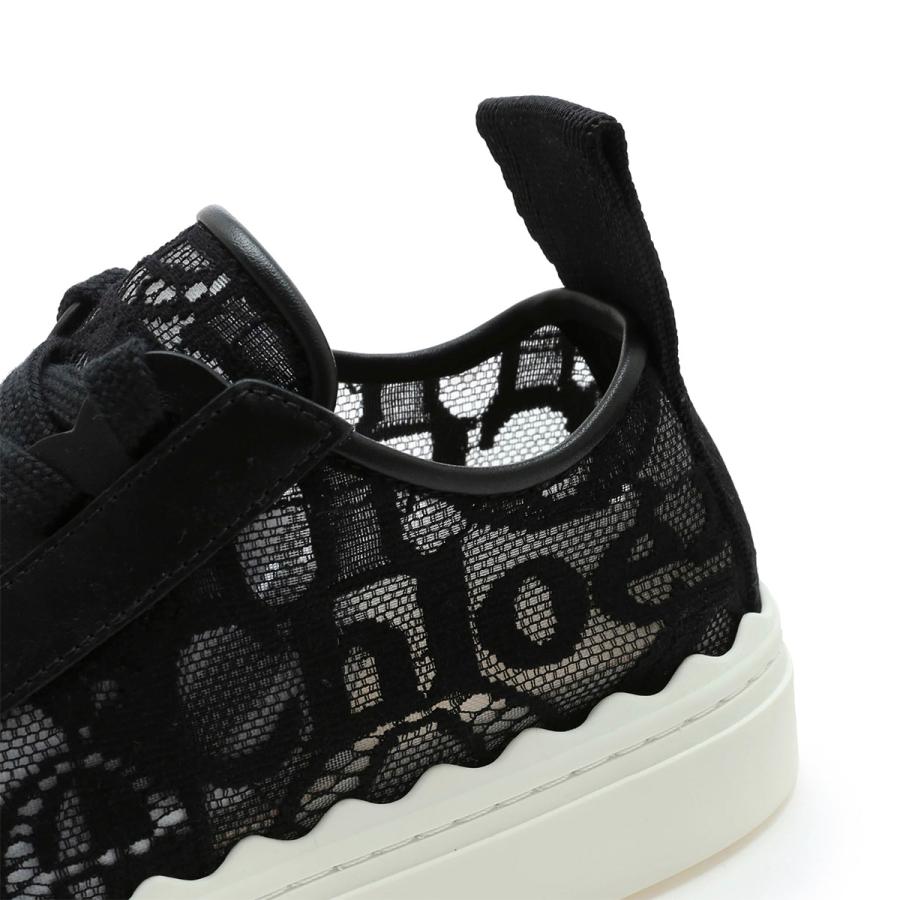 クロエ レディース スニーカー CHC19U108D2 001 Chloe クロエ スニーカー LAUREN ブラック レディース