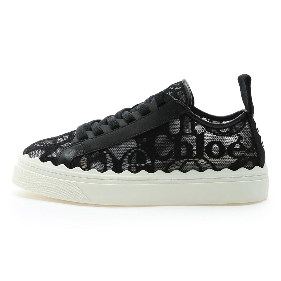 LAUREN スニーカー Chloe（クロエ） 厚底 ブラック ローカットスニーカー ローレン Lauren クロエ Chloé ブラック chc19u108d2 レディース 靴