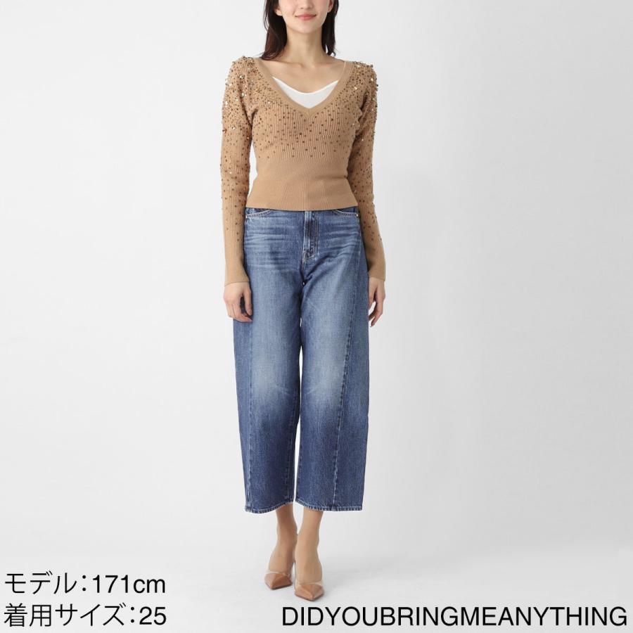 マザー MOTHER ジップフライジーンズ THE HALF PIPE ANKLE ワイド