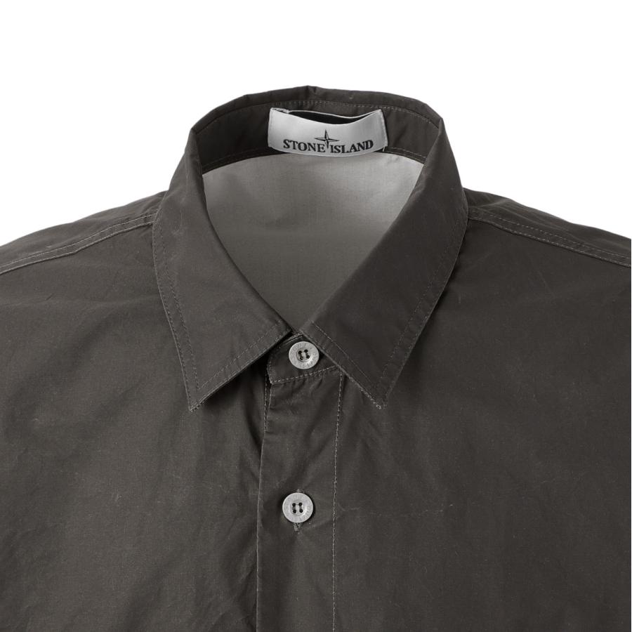 STONE ISLAND（ストーン アイランド） 長袖レギュラーカラーシャツ