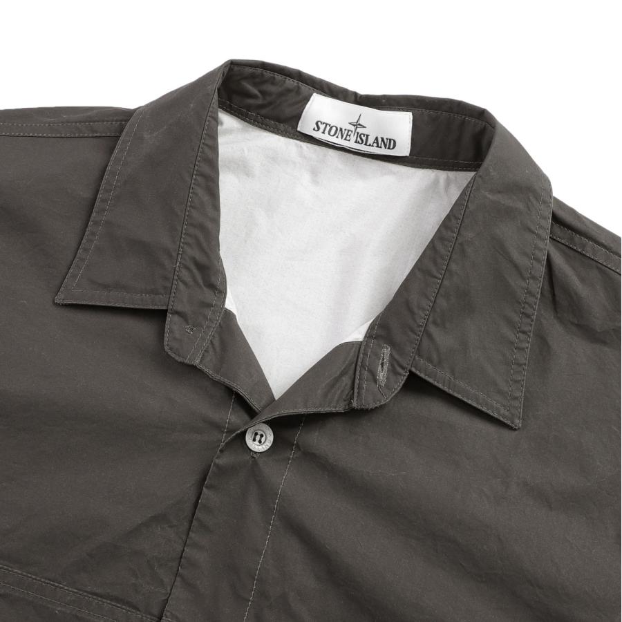STONE ISLAND（ストーン アイランド） 長袖レギュラーカラーシャツ