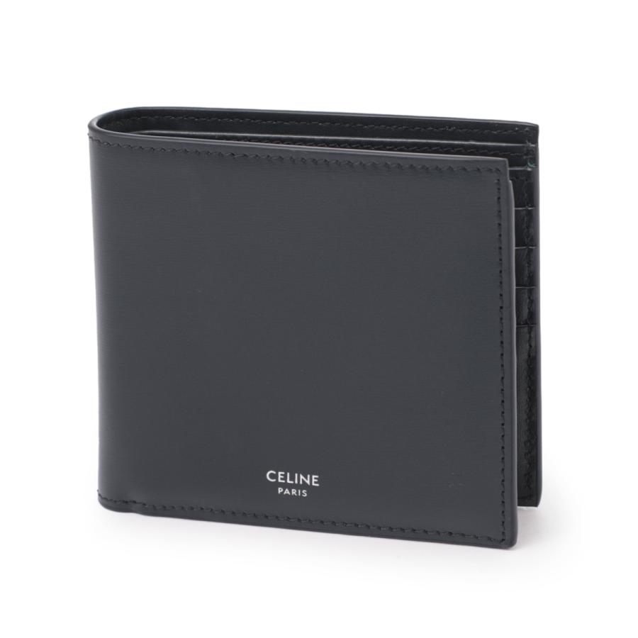 セリーヌ CELINE 2つ折り財布 BI FOLD WALLET ブルー メンズ 10b65-3ffo-07ui｜mb-y｜02