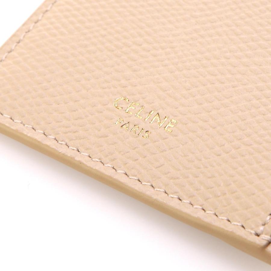 CELINE（セリーヌ） カードケース ベージュ レディース 10b68-3bel