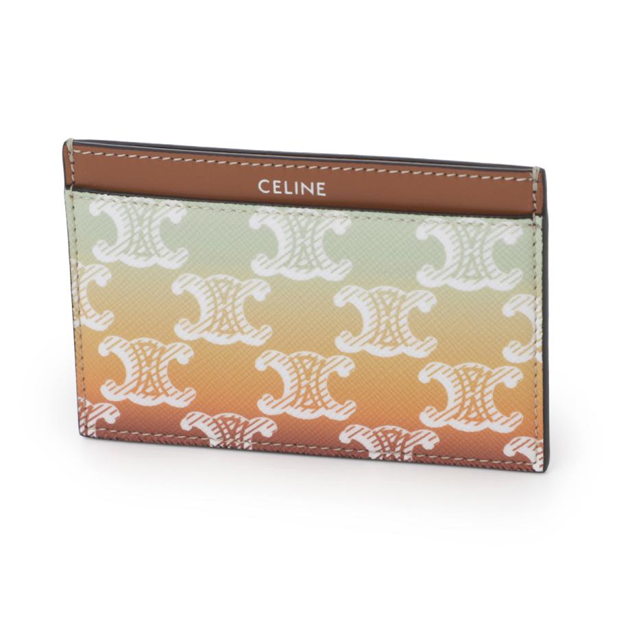 CELINE 、カードケース CELINE（セリーヌ） カードケース マルチカラー レディース 10b70-2ge2