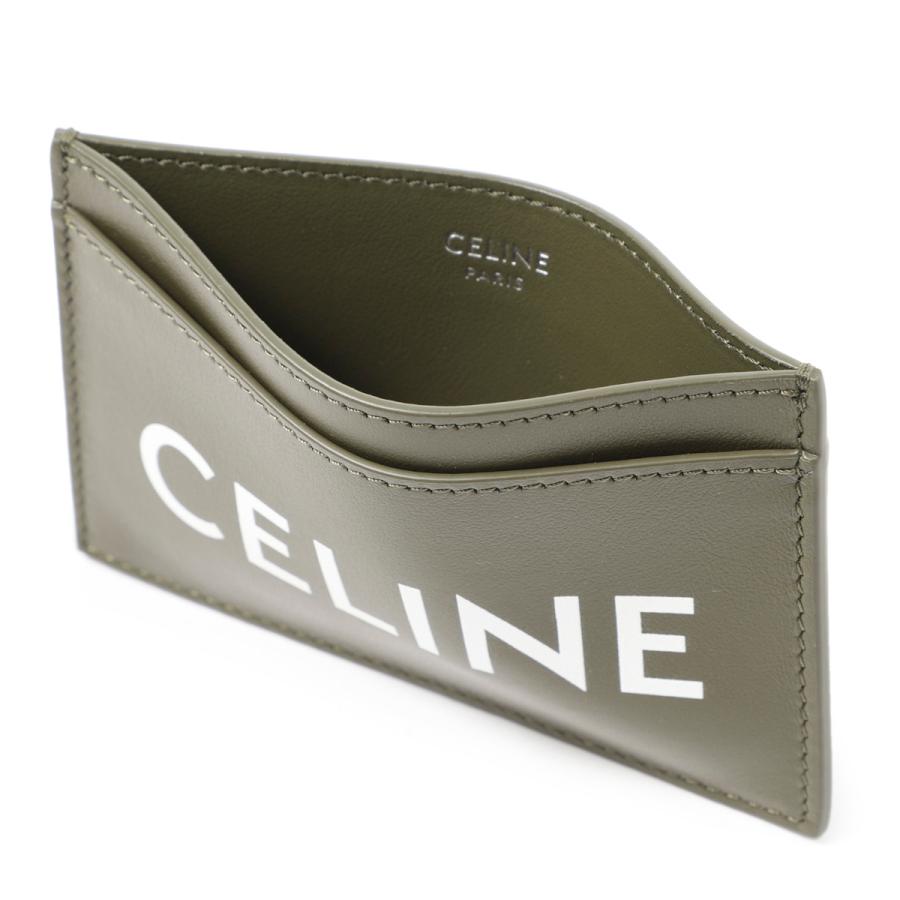 CELINE セリーヌ カードケース カードホルダー グリーン メンズ 10b70 