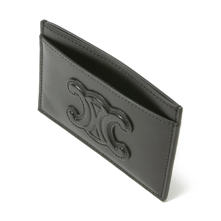 CELINE セリーヌ カードケース ブラック レディース 10b70-3emh