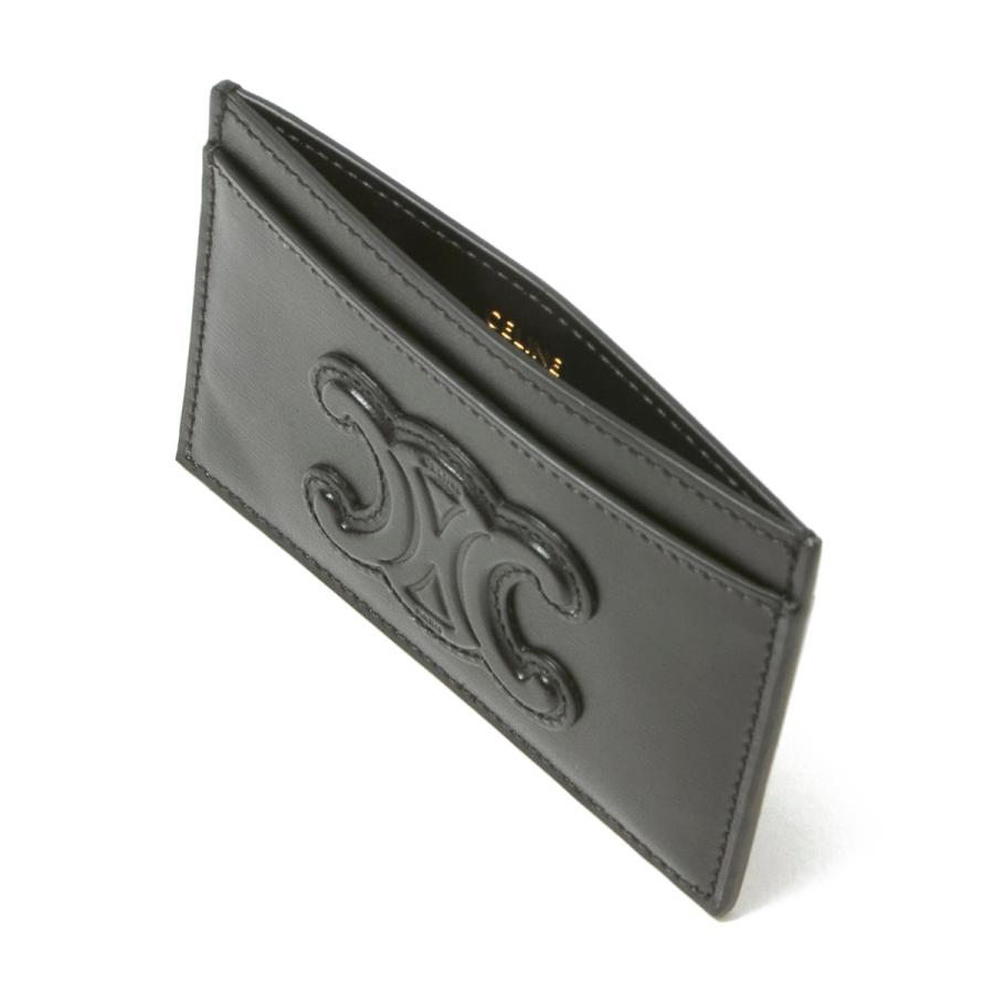 CELINE（セリーヌ） カードケース ブラック レディース 10b70-3emh