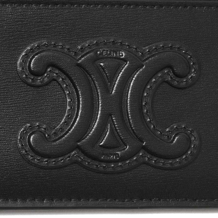 CELINE（セリーヌ） カードケース ブラック レディース 10b70-3emh