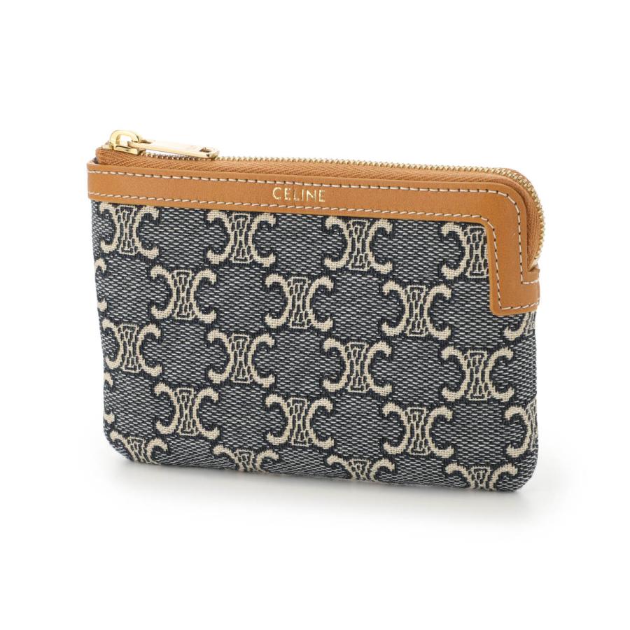 CELINE（セリーヌ） コインケース COIN PURSE JACQUARD TRIOMPHE ALL