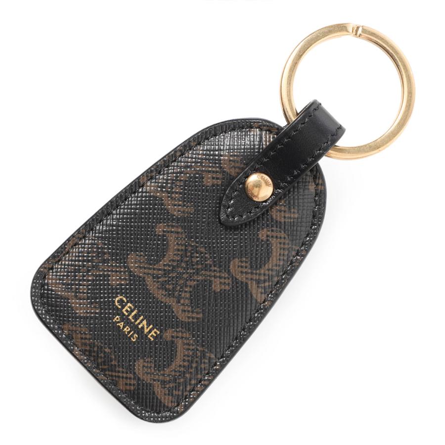 CELINE（セリーヌ） キーリング キーホルダー ブラック メンズ 10d36