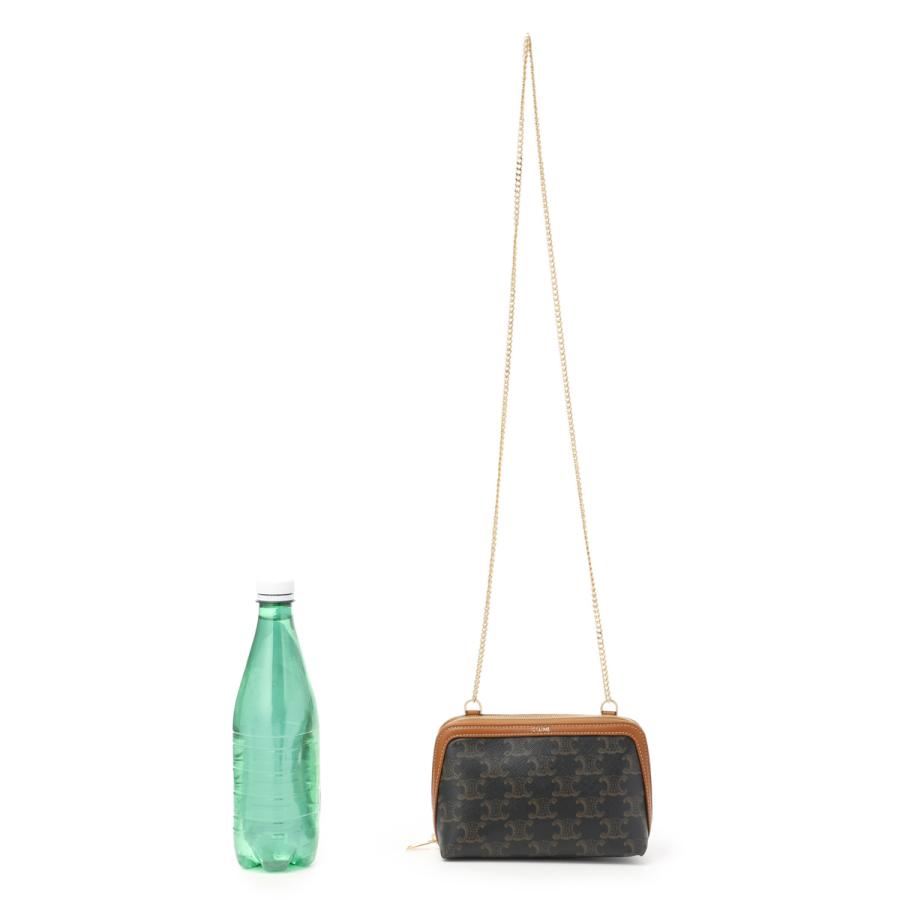 CELINE（セリーヌ） ショルダーバッグ CLUTCH ON CHAIN TRIOMPHE