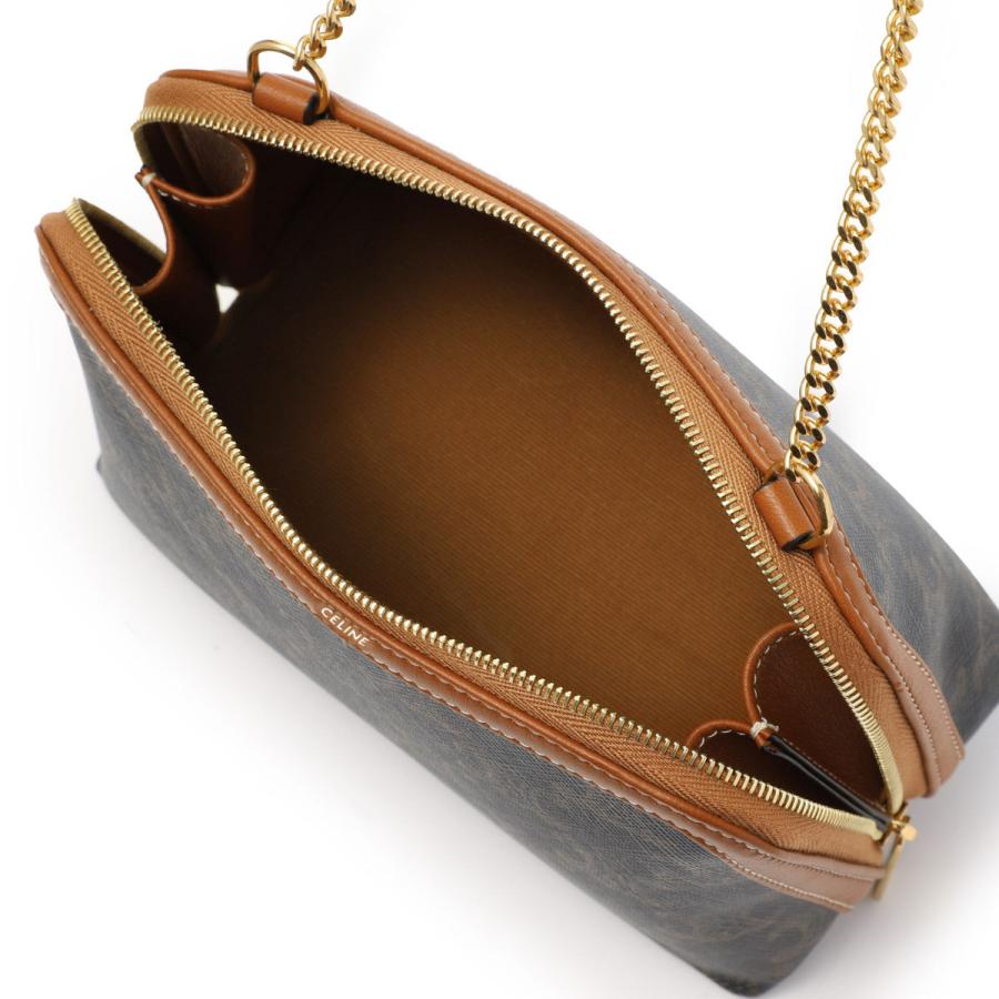 CELINE（セリーヌ） ショルダーバッグ CLUTCH ON CHAIN TRIOMPHE
