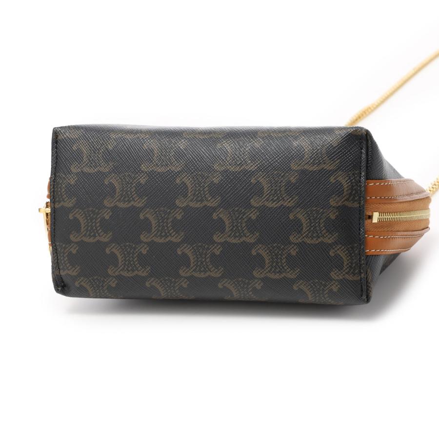CELINE（セリーヌ） ショルダーバッグ CLUTCH ON CHAIN TRIOMPHE