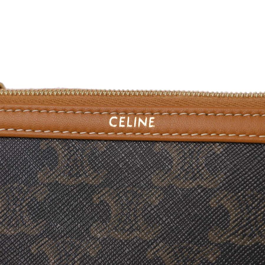 CELINE セリーヌ ショルダーバッグ CLUTCH ON CHAIN TRIOMPHE