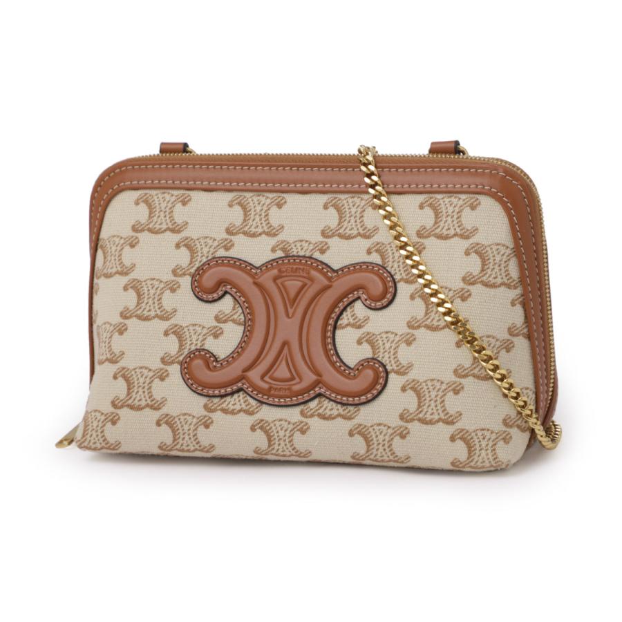 CELINE（セリーヌ） ショルダーバッグ CLUTCH ON CHAIN チェーン付き 