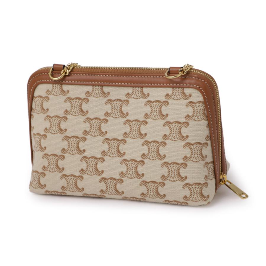 CELINE（セリーヌ） ショルダーバッグ CLUTCH ON CHAIN チェーン付き