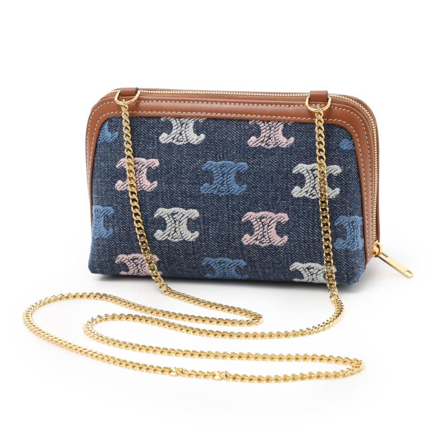 CELINE（セリーヌ） ショルダーバッグ CLUTCH ON CHAIN チェーン付き