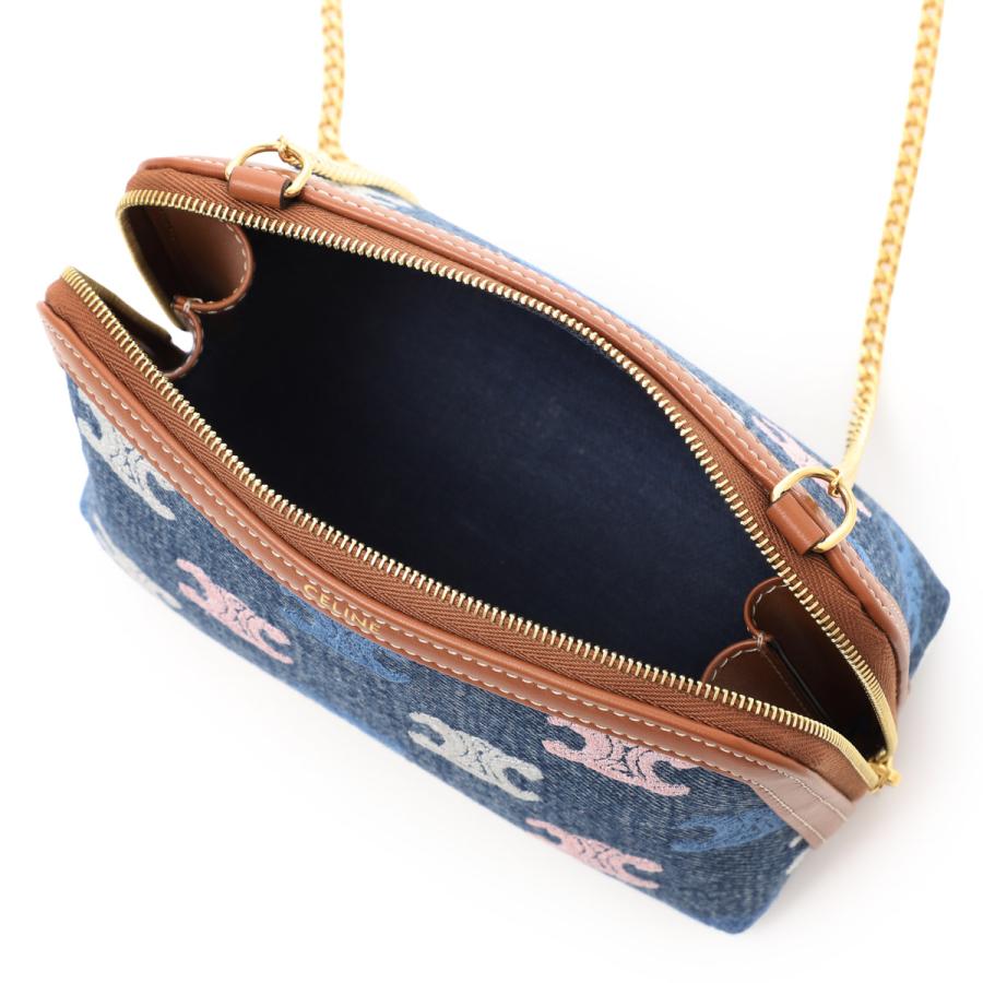 CELINE（セリーヌ） ショルダーバッグ CLUTCH ON CHAIN チェーン付き