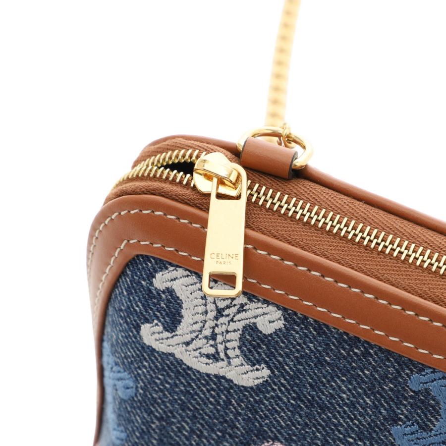 CELINE（セリーヌ） ショルダーバッグ CLUTCH ON CHAIN チェーン付き