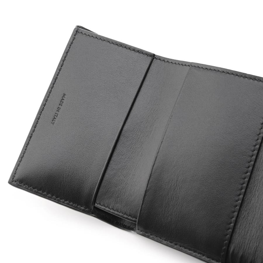 CELINE（セリーヌ） CELINE 3つ折り財布 小銭入れ付き ブラック メンズ