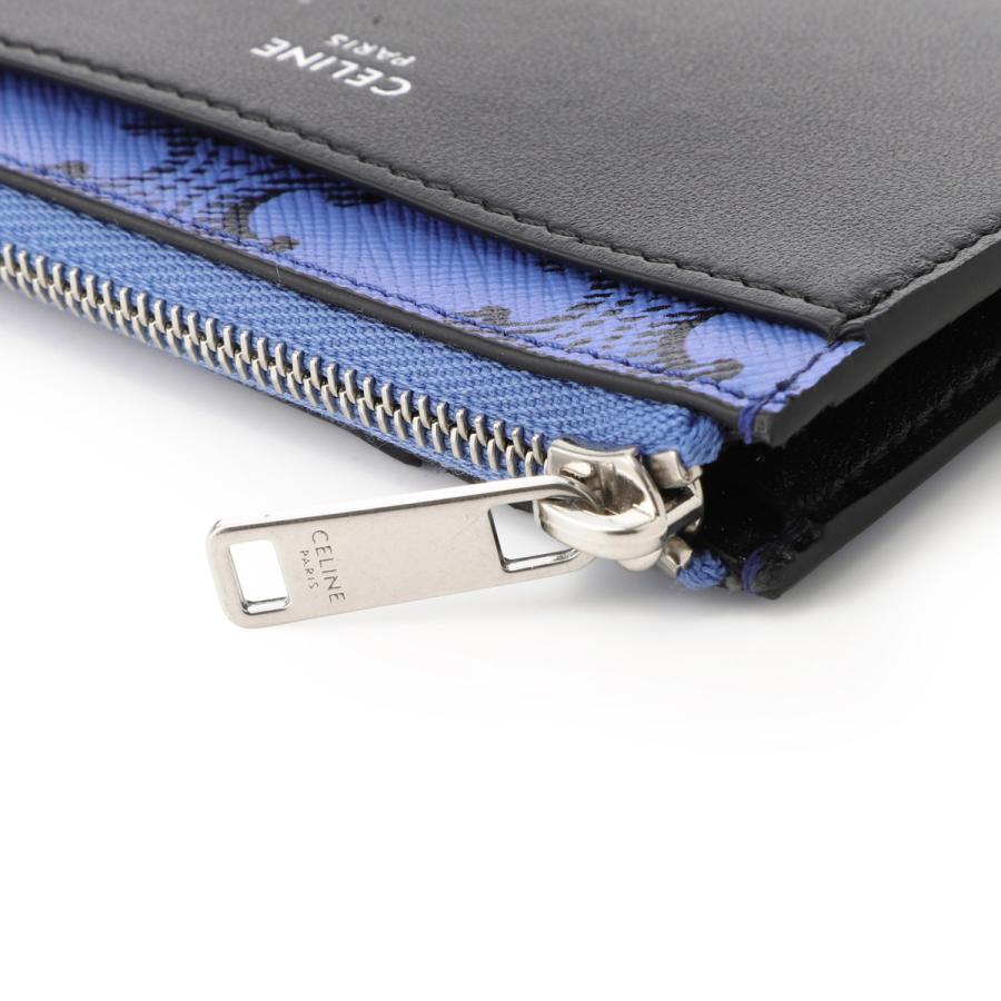 CELINE（セリーヌ） カードケース ZIPPED CARD HOLDER TRIOMPHE CANVAS