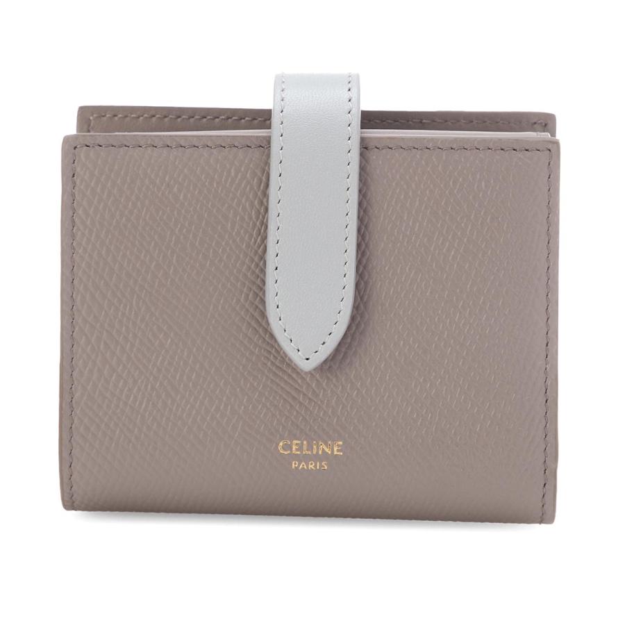 CELINE セリーヌ ベージュ 三つ折り財布 箱付き CELINE セリーヌ 三つ折り財布 二つ折り財布（小銭入れあり