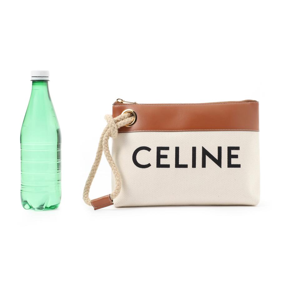 【新品】CELINE ポーチ CELINE（セリーヌ） ポーチ Pouch Marin ベージュ レディース 10h77