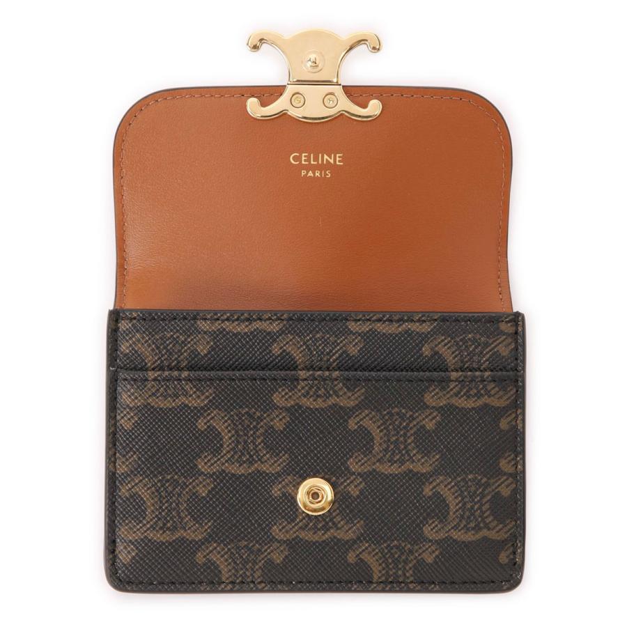 CELINE（セリーヌ） カードケース カードホルダー ブラウン レディース