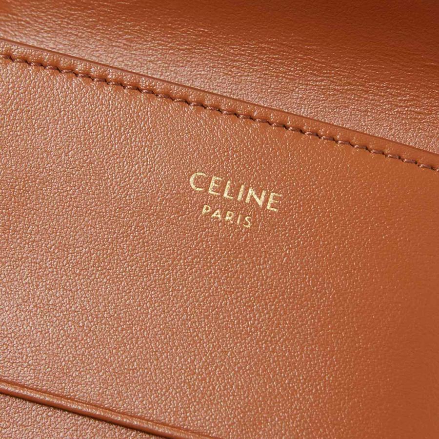 セリーヌ CELINE 3つ折り財布 小銭入れ付き ブラウン レディース 10i65-2ds3-04lu｜mb-y｜07