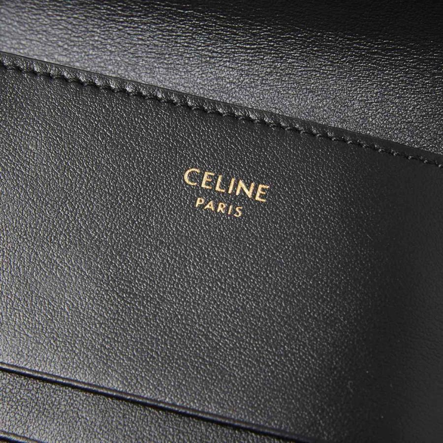 CELINE（セリーヌ） CELINE 3つ折り財布 小銭入れ付き ブラック