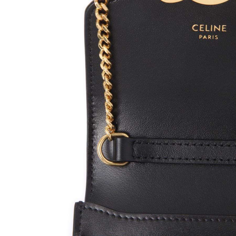 CELINE（セリーヌ） フォンホルダー ブラック レディース 10j13-3dpv